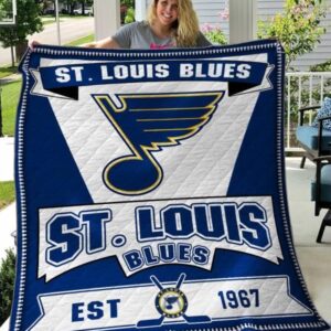 St Louis Blue Quilt Blanket B060648  Quilt